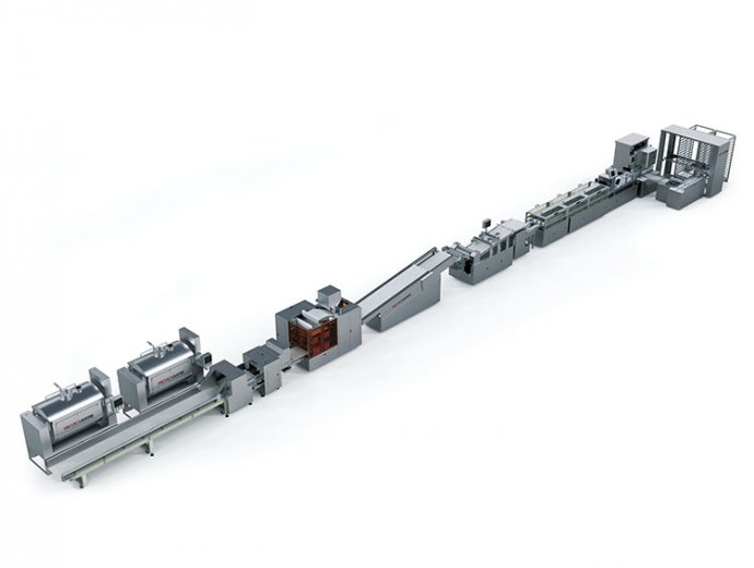 多功能仿生圆馒头生产线