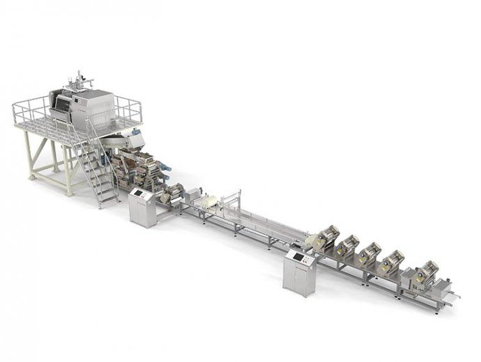 鲜湿面智能生产线