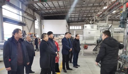 枣庄市峄城经济开发区领导来海科佳参观交流